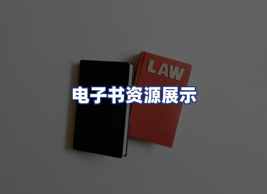 电子书资源展示